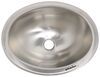 LaSalle Bristol Single Bowl RV Kitchen Sink - 13-1/4" Long x 10-1/2" Wide - Stainless