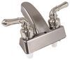 LaSalle Bristol Utopia RV Bathroom Faucet - Dual Teacup Handle - Brushed Nickel Dual Handles 34420377R300NABX