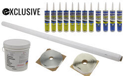 LaSalle Bristol RV Roof Replacement Kit w/ XTRM Membrane - 35' Long