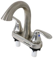LaSalle Bristol Utopia RV Bathroom Faucet - Dual Lever Handle - Brushed Nickel - 344273500913BNAF