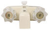bathroom faucet bathtub lasalle bristol utopia rv tub and shower diverter w/ d-spud - dual knob handle parchment