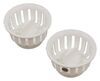LaSalle Bristol RV Kitchen Sink Strainer Baskets - Plastic - Qty 2 1-1/2 Inch Diameter 34439105