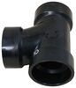 sewer cross fittings pipe to outlet lasalle bristol sanitary tee fitting for rv system - abs plastic 1-1/2 inch hub