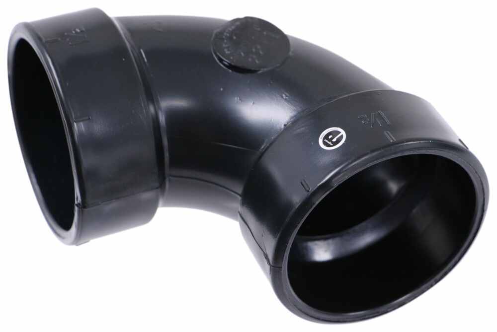 LaSalle Bristol Elbow Fitting for RV Sewer System - ABS Plastic - 90 What Size Pvc Pipe For Rv Sewer Hose