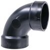 LaSalle Bristol Elbow Fitting for RV Sewer System - ABS Plastic - 90 Degree - 1-1/2" Hub 90 Degree Angle 344632251