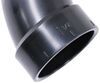 sewer elbows 90 degree angle lasalle bristol long sweep elbow fitting for rv system - abs plastic 1-1/2 inch