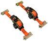 trailer 6 - 10 feet long cargosmart retractable ratchet straps for e-track or x-track 1 inch x 6' 500 lbs qty 2