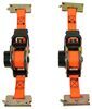 CargoSmart Retractable Ratchet Straps for E-Track or X-Track - 1" x 6' - 500 lbs - Qty 2 2 Straps 3481717