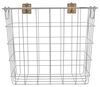 e-track cargo organizers cargosmart wire basket for e track and x - steel 20 inch 18 12 100 lbs