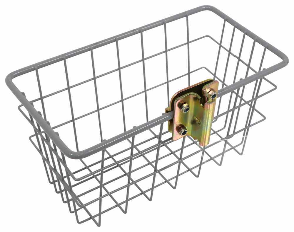 Wire E-Track Basket for Storage, 12-1/2 x 6-1/2 x 6-3/4