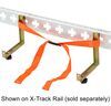 CargoSmart Adjustable Dual Brackets w/ Strap for E-Track or X-Track Systems - 300 lbs Shelf Brackets 3481728