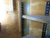 0  e-track cargo organizers rails cargosmart x track trailer shelf bundle - matte black steel 667 lbs 5' long