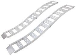 CargoSmart S-Curve Loading Ramp Set - Center Fold - Aluminum - 90" x 12" - 1,500 lbs - 3483018