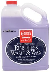 Griot's Garage Rinseless Wash and Wax Solution for Vehicles and RVs - 1 Gallon - 34910497