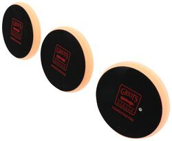 Griot's Garage Foam Correcting Pads - Orange - 6-1/2" Diameter - Qty 3 - 34910633