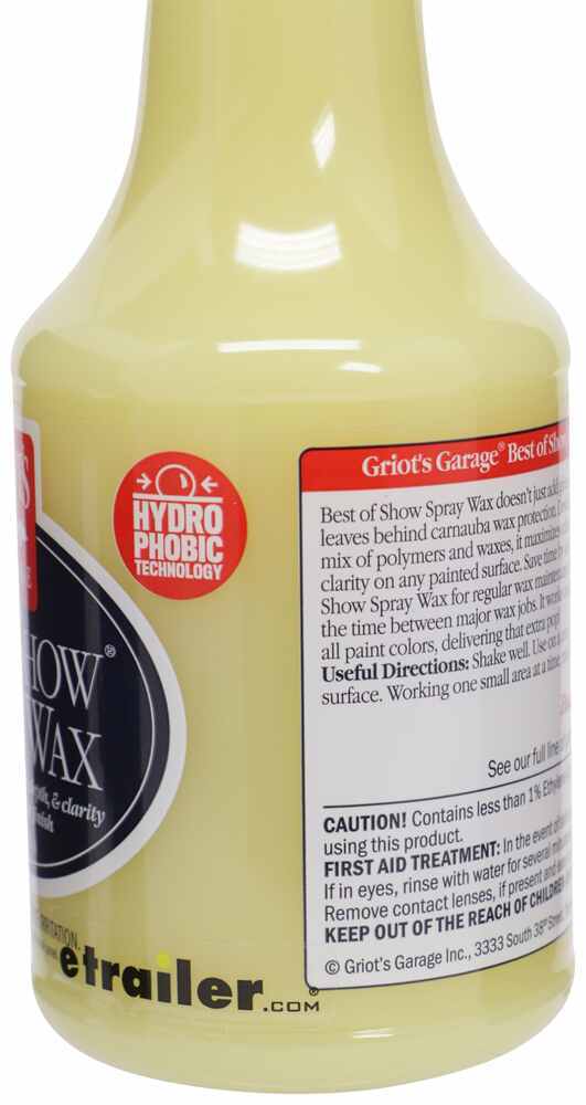 Griot S Garage Boss Foaming Surface Wash For Vehicles And Rvs 35 Fl Oz Bottle Griots Garage Rv Cleaner 349b3203