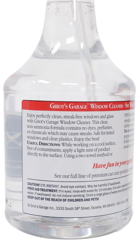 Griot's Garage 11108 Window Cleaner - 35 oz.