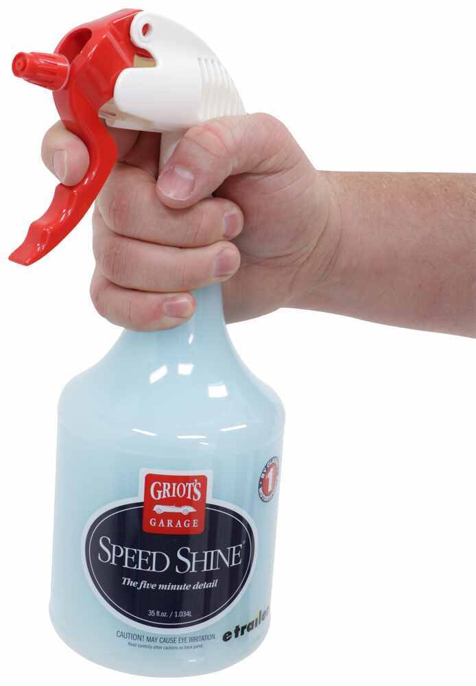 Griot's Garage Speed Shine Quick Detailing Spray for Vehicles and RVs - 35  fl oz Spray Bottle Griots Garage Multi-Purpose Cleaner 34911146