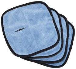 Griot's Garage PFM 2-Sided Glass Cleaning and Buffing Towels - 9" x 9" - Qty 4 - 34955582
