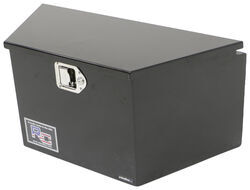 RC Manufacturing T-Series Trailer Tongue Tool Box - A-Frame - Steel - 2.6 Cu Ft - Black - 350980