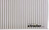 white media particulate bacteria dust mold spores pollen smoke soot ptc custom fit cabin air filter -