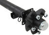 leaf spring suspension standard spindles dexter trailer axle with idler hubs - 5 on 4-1/2 bolt pattern 89 inch long 3 500 lbs