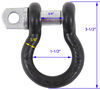 shackle only bulletproof hitches for trailer safety chains - channel mount 1-1/2 inch diameter qty 2