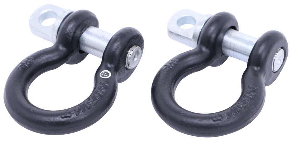 BulletProof Hitches Shackle for Trailer Safety Chains - Channel Mount - 1- 1/2 Diameter - Qty 2 BulletProof Hitches Tow Shackles 358smallshackle