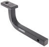 fixed ball mount no draw-tite drawbar for 1-1/4 inch hitches - 4 rise 10 long 2 000 lbs
