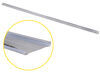 horse trailer accessories trim and edging top rail for enclosed - 93-1/2 inch long raised finish aluminum