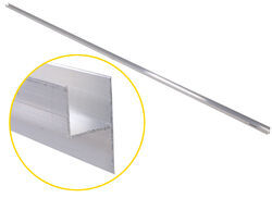 H-Channel for Enclosed Trailer - 93-1/2" Long x 2" Tall x 1-1/8" Deep - Aluminum - 36281-955