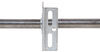 dual ramp spring 94 inch wide conventional door for 8' enclosed trailer - 230-lb capacity