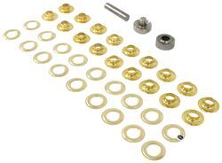 Taylor Made E-Z Grommet and Washer Set for Boat Covers and Tarps - 3/8" Diameter - Qty 18 - 3691365