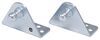 boat accessories taylor made angled mounting brackets for gas struts - 2 inch wide zinc plated qty