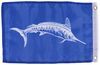 Taylor Made Fishing Boat Flag - White Marlin - 12" Tall x 18" Long - Nylon Marine Life 3693018