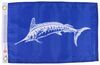 Taylor Made Fishing Boat Flag - White Marlin - 12" Tall x 18" Long - Nylon Blue 3693018