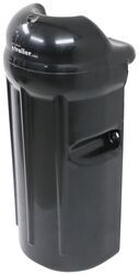 Taylor Made Dock Post Bumper for 2-1/4" Diameter Dock Pipes - 15" Tall - Black Vinyl - 36945652