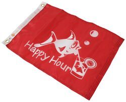 TAYLOR MADE Happy Hour Novelty Flag