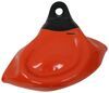 hull inflatable taylor made tuff end round boat fender for commercial boats - 15 inch diameter orange vinyl