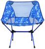 recliners mesh panels storage bag taylor made collapsible travel chair - 250 lb capacity blue sonar