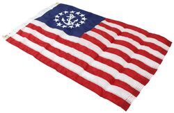 Taylor Made Deluxe Sewn USA Boat Flag - Yacht Ensign - 20" Tall x 30" Long - Nylon - 3698130