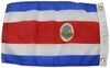 Taylor Made Costa Rica Boat Flag - 12" Tall x 18" Long - Nylon Blue,Red,White 36993072
