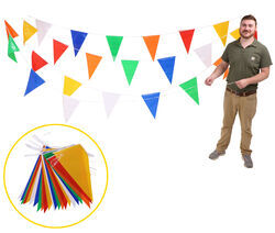 Taylor Made Decorative Boat Pennant String - 50' Long - 18" Tall x 12" Wide Pennants - 36993172