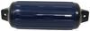 hull inflatable taylor made super gard double-eye boat fender for 20' to 25' long boats - navy blue vinyl