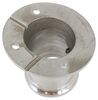 Taylor Made Mounting Socket - 1" Diameter Flag Pole - Deck Mount - 10 Degree Angle - Stainless Flag Pole Sockets 369965