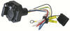universal installation kit for trailer brake controller - 6-way and 4-way flat 10 gauge wires