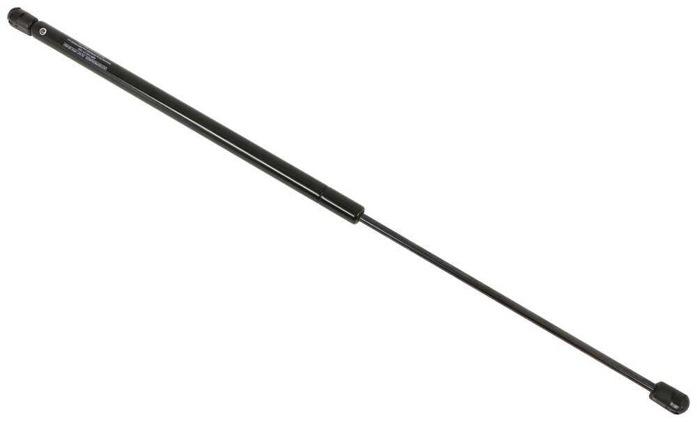 Gas Shock - 150 lb Force - 26.32" Extended, 15.82" Compressed - Black Nitride 26 Inch Extension 372-7145