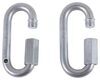 safety cables tow bar trailer chains cable parts chain quick links - 3/8 inch diameter 2 640 lbs qty