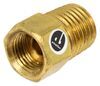 Propane Adapter Fitting - 1/4" Female Inverted Flare x 1/4" Male NPT