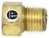 Propane Adapter Fitting - 1/4" Female Inverted Flare x 1/4" Male NPT 1/4 Inch - Male NPT 37207-30045